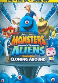 Monsters Vs. Aliens: Cloning Around (DVD + Digital Copy + Game App) Monsters Vs. Aliens: Cloning Around (DVD + Digital Copy + Game App) Boxcover