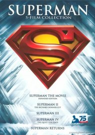 Superman: 5 Film Collection Superman: 5 Film Collection Boxcover