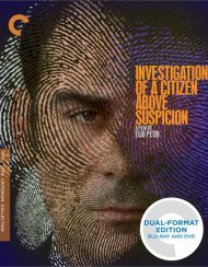 Investigation Of A Citizen Above Suspicion: The Criterion Collection (Blu-ray + DVD Combo) Investigation Of A Citizen Above Suspicion: The Criterion Collection (Blu-ray + DVD Combo) Boxcover