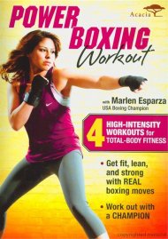 Power Boxing Workout With Marlen Esparza Power Boxing Workout With Marlen Esparza Boxcover