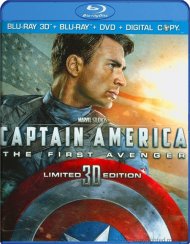 Captain America: The First Avenger 3D (Blu-ray 3D + Blu-ray + DVD + Digital Copy) Captain America: The First Avenger 3D (Blu-ray 3D + Blu-ray + DVD + Digital Copy) Boxcover