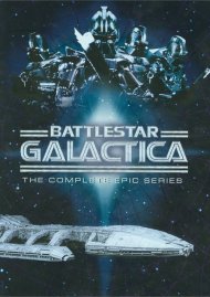 Battlestar Galactica: The Complete Epic Series (Repackage) Battlestar Galactica: The Complete Epic Series (Repackage) Boxcover