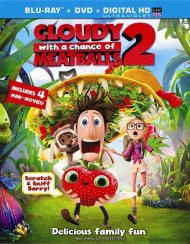 Cloudy With A Chance Of Meatballs 2 (Blu-ray + DVD + UltraViolet) Cloudy With A Chance Of Meatballs 2 (Blu-ray + DVD + UltraViolet) Boxcover
