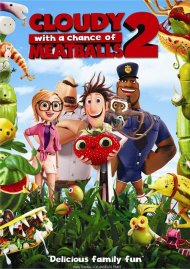 Cloudy With A Chance Of Meatballs 2 (DVD + UltraViolet) Cloudy With A Chance Of Meatballs 2 (DVD + UltraViolet) Boxcover