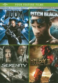 Doom / Pitch Black / Serenity / Hellboy II: The Golden Army Doom / Pitch Black / Serenity / Hellboy II: The Golden Army Boxcover