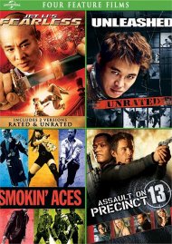 Jet Li's Fearless / Unleashed / Smokin' Aces / Assault On Precinct 13 Jet Li's Fearless / Unleashed / Smokin' Aces / Assault On Precinct 13 Boxcover