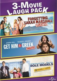 Forgetting Sarah Marshall / Get Him To The Greek / Role Models (3 Movie Laugh Pack) Forgetting Sarah Marshall / Get Him To The Greek / Role Models (3 Movie Laugh Pack) Boxcover