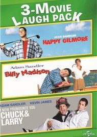 Happy Gilmore / Billy Madison / I Now Pronounce You Chuck & Larry (3 Movie Laugh Pack) Happy Gilmore / Billy Madison / I Now Pronounce You Chuck & Larry (3 Movie Laugh Pack) Boxcover