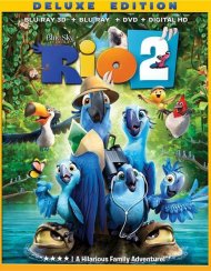 Rio 2 3D: Deluxe Edition (Blu-ray 3D + Blu-ray + DVD + UltraViolet) Rio 2 3D: Deluxe Edition (Blu-ray 3D + Blu-ray + DVD + UltraViolet) Boxcover