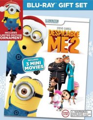 Despicable Me 2 - Limited Edition Holiday Blu-ray Gift Set