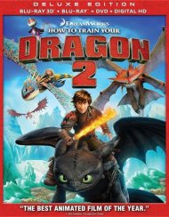 How To Train Your Dragon 2 (Blu-ray 3D + Blu-ray + DVD + UltraViolet) How To Train Your Dragon 2 (Blu-ray 3D + Blu-ray + DVD + UltraViolet) Boxcover