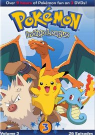 Pokemon: Indigo League, Volume Three (Repackage) Pokemon: Indigo League, Volume Three (Repackage) Boxcover