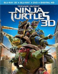 Teenage Mutant Ninja Turtles (Blu-ray 3D + Blu-ray + DVD + UltraViolet)