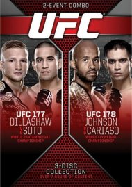 UFC 177: Dillashaw Vs. Soto / 178: Johnson Vs. Cariaso (Double Feature) UFC 177: Dillashaw Vs. Soto / 178: Johnson Vs. Cariaso (Double Feature) Boxcover