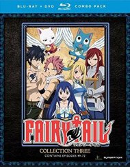 Fairy Tail: Collection Three (Blu-ray + DVD Combo) Fairy Tail: Collection Three (Blu-ray + DVD Combo) Boxcover