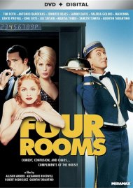 Four Rooms (DVD + UltraViolet) Four Rooms (DVD + UltraViolet) Boxcover