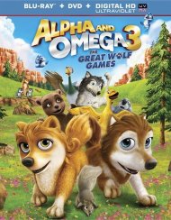 Alpha And Omega 3: The Great Wolf Games (Blu-ray + DVD + UltraViolet) Alpha And Omega 3: The Great Wolf Games (Blu-ray + DVD + UltraViolet) Boxcover