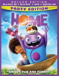 Home: Party Edition - Deluxe Edition (Blu-ray 3D + Blu-ray + DVD + UltraViolet) Home: Party Edition - Deluxe Edition (Blu-ray 3D + Blu-ray + DVD + UltraViolet) Boxcover