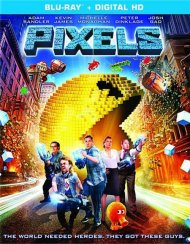 Pixels (Blu-ray + UltraViolet) Pixels (Blu-ray + UltraViolet) Boxcover