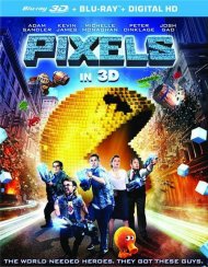 Pixels (Blu-ray 3D + Blu-ray + DVD + UltraViolet) Pixels (Blu-ray 3D + Blu-ray + DVD + UltraViolet) Boxcover