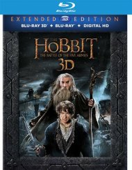 Hobbit, The: The Battle Of The Five Armies - Extended Edition (Blu-ray 3D + Blu-ray + UltraViolet) Hobbit, The: The Battle Of The Five Armies - Extended Edition (Blu-ray 3D + Blu-ray + UltraViolet) Boxcover