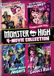 Monster High: 4-Movie Collection Monster High: 4-Movie Collection Boxcover