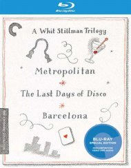 Whit Stillman Trilogy, A: Metropolitan, Barcelona, The Last Days of Disco: The Criterion Collection (Triple Feature) Whit Stillman Trilogy, A: Metropolitan, Barcelona, The Last Days of Disco: The Criterion Collection (Triple Feature) Boxcover