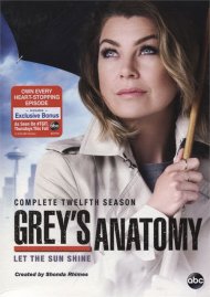 Grey's Anatomy: Complete Twelfth Season Grey's Anatomy: Complete Twelfth Season Boxcover