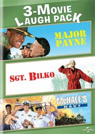 3-Movie Laugh Pack:Major Payne/Sgt. Bilko/McHale's Navy 3-Movie Laugh Pack:Major Payne/Sgt. Bilko/McHale's Navy Boxcover