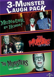 3-Munster Laugh Pack: Munster, Go Home! / The Munsters' Revenge / The Munsters: Family Portrait 3-Munster Laugh Pack: Munster, Go Home! / The Munsters' Revenge / The Munsters: Family Portrait Boxcover