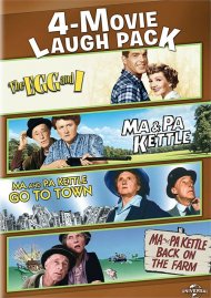 4-Movie Laugh Pack: The Egg And I / Ma & Pa Kettle / Ma And Pa Kettle Go To Town / Ma And Pa Kettle Back On The Farm 4-Movie Laugh Pack: The Egg And I / Ma & Pa Kettle / Ma And Pa Kettle Go To Town / Ma And Pa Kettle Back On The Farm Boxcover