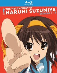 Melancholy Of Haruhi Suzumiya, The: Seasons 1 & 2 (Blu-ray) Melancholy Of Haruhi Suzumiya, The: Seasons 1 & 2 (Blu-ray) Boxcover