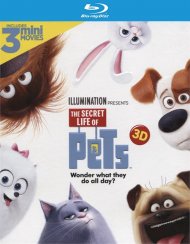 Secret Life Of Pets, The (Blu-ray 3D + Blu-ray + UltraViolet)