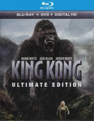 King Kong: Ultimate Edition (Blu-ray + DVD + UltraViolet) King Kong: Ultimate Edition (Blu-ray + DVD + UltraViolet) Boxcover