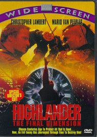 Highlander 3: The Final Dimension Highlander 3: The Final Dimension Boxcover