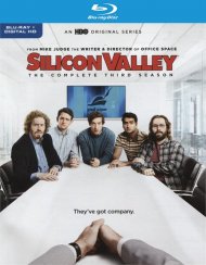 Silicon Valley: The Complete Third Season (Blu-ray + UltraViolet} Silicon Valley: The Complete Third Season (Blu-ray + UltraViolet} Boxcover