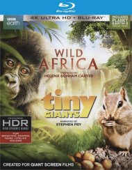 Wild Africa / Tiny Giants (4K Ultra HD + Blu-ray + UltraViolet) Wild Africa / Tiny Giants (4K Ultra HD + Blu-ray + UltraViolet) Boxcover