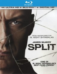 Split (4K Ultra HD + Blu-ray + UltraViolet) Split (4K Ultra HD + Blu-ray + UltraViolet) Boxcover