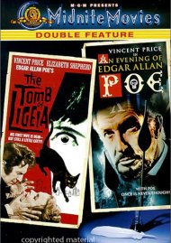 Tomb Of Ligeia, The / An Evening Of Edgar Allan Poe (Double Feature) Tomb Of Ligeia, The / An Evening Of Edgar Allan Poe (Double Feature) Boxcover