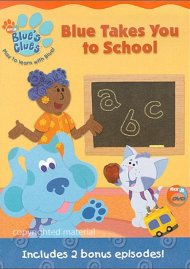 Blue's Clues: Blue Takes You To School Blue's Clues: Blue Takes You To School Boxcover