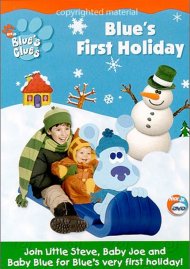 Blue's Clues: Blue's First Holiday Blue's Clues: Blue's First Holiday Boxcover