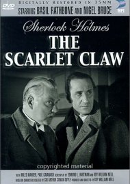 Sherlock Holmes: The Scarlet Claw Sherlock Holmes: The Scarlet Claw Boxcover