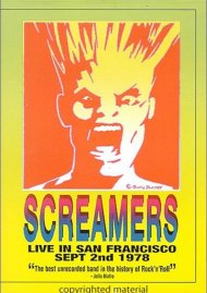 Screamers: Live In San Francisco - September 2nd, 1978 Screamers: Live In San Francisco - September 2nd, 1978 Boxcover
