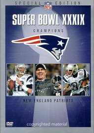 NFL Super Bowl XXXIX NFL Super Bowl XXXIX Boxcover