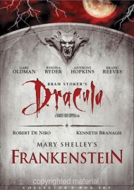 Bram Stoker's Dracula / Mary Shelly's Frankenstein (2 Pack) Bram Stoker's Dracula / Mary Shelly's Frankenstein (2 Pack) Boxcover