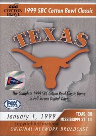 1999 SBC Cotton Bowl Classic 1999 SBC Cotton Bowl Classic Boxcover
