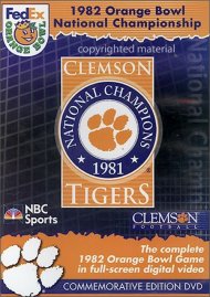 1982 Orange Bowl National Championship 1982 Orange Bowl National Championship Boxcover