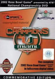 2002 Rose Bowl National Championship 2002 Rose Bowl National Championship Boxcover