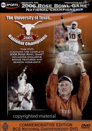 2006 Rose Bowl Game - National Championship, The: University Of Texas 2005 National Champions 2006 Rose Bowl Game - National Championship, The: University Of Texas 2005 National Champions Boxcover