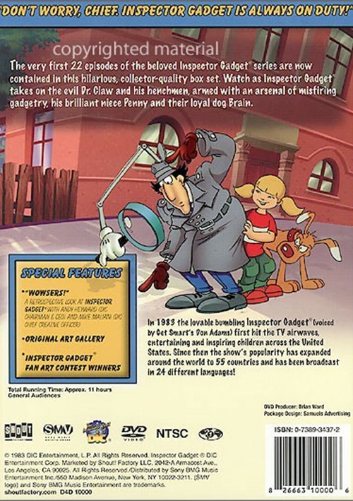 Inspector Gadget: The Original Series (DVD 1983) | DVD Empire